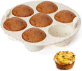 Silicone Muffin Pan for Air Fryer Oven Instant Pot, Nonstick 7 Cups