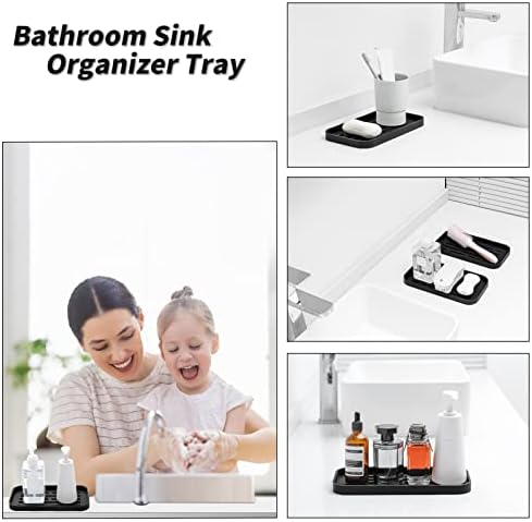 MicoYang Silicone Sink Organizer Tray, 10"×5.3"