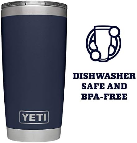 YETI Rambler 20 oz Stainless Steel Vacuum Insulated Tumbler