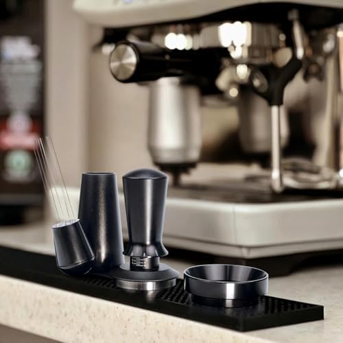51mm Espresso Accessories Kit, Calibrated Spring Loaded Tamper, WDT