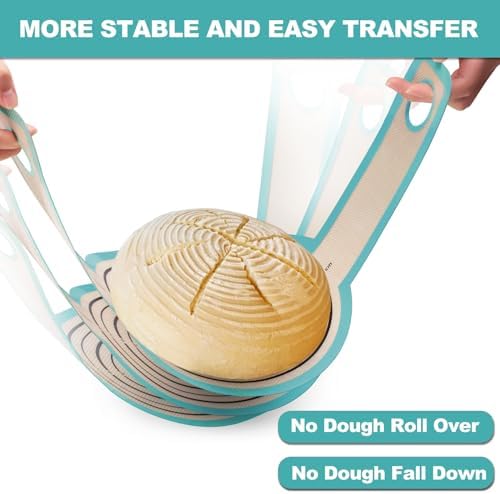 Silicone Bread Sling Oval and Round - Non-Stick & Easy Clean Reusable