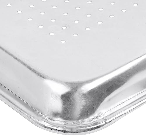 TrueCraftware- Half Size 18" x 13" Perforated Aluminum Sheet Pan Set