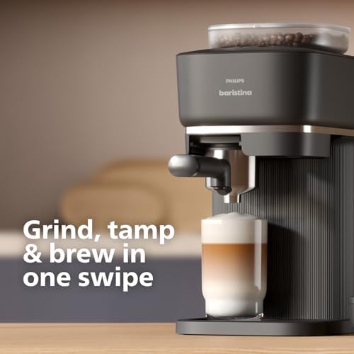 PHILIPS Baristina Espresso Machine, Black