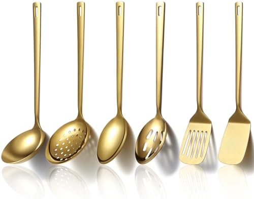 Evanda 6-Piece Stainless Steel Utensil Set