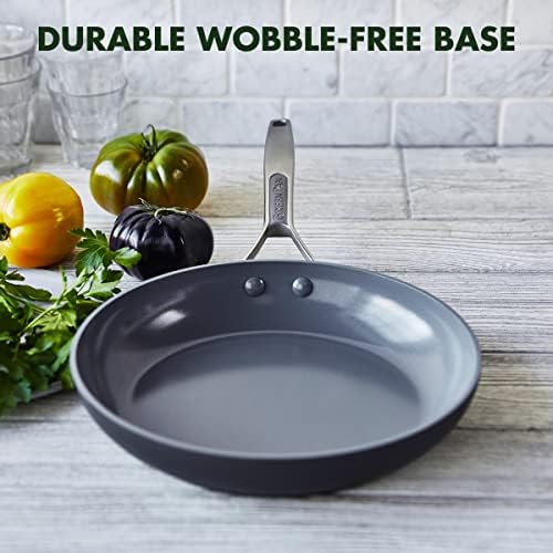 GreenPan Paris Pro Hard Anodized Healthy Ceramic Nonstick, 12" Frying