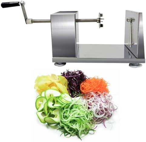 Vegetable Spiralizer Zucchini Noodle Maker, Suction Cup