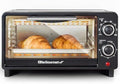 Elite Gourmet ETO490 9L/4-Slice Oven, 30-Min Timer, Adj. Temp, Black