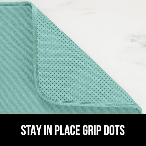 Gorilla Grip Microfiber Dish Drying Mat and Silicone Baking Mat, Slip