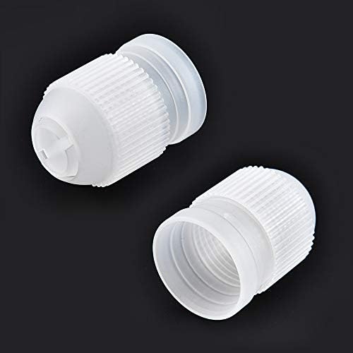 MYUBWTF12 Pieces White Pastry Bag Coupler, Three different sizes