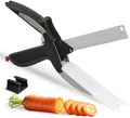 DZ Duozhan Stainless Steel Kitchen Scissors with Cutting Board