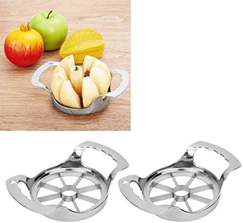 YWBL-WH Fruit Slicer Fruit Slicer 2Pcs Slicer and Corer 304 Stainless