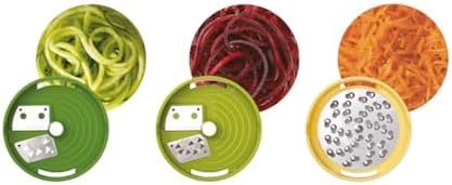 Joseph Joseph Spiro Hand Held Vegetable Slicer Spiralizer, Spaghetti