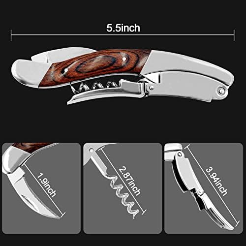 CORKAS Extravagant Professional Wine Key for Executive Waiter, Heavy