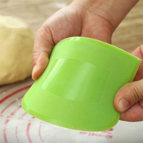 Dough Scraper Set, 2Pcs Pastry Baking Bench Dough Scraper, Versatile