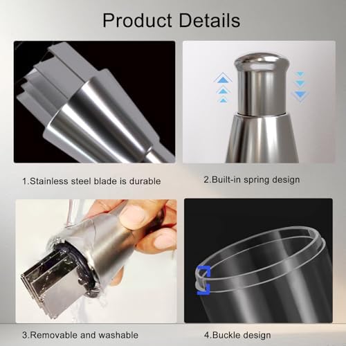 Manual Pressed Chopper, Stainless Steel, 1 PCS