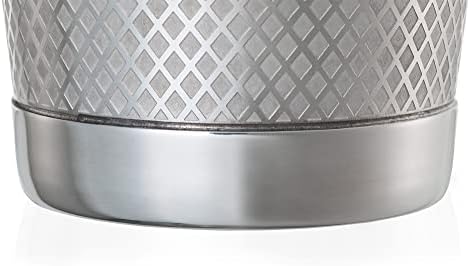 Barfly Diamond Lattice Shaker Set, Stainless Steel