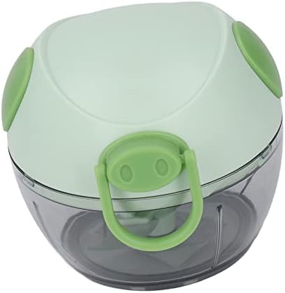 Manual Food Chopper, Mini Hand Pull String Garlic Mincer