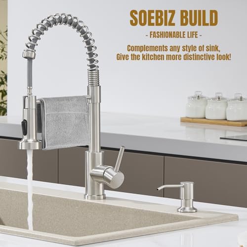 Built in Soap Dispenser for Kitchen Sink Countertop