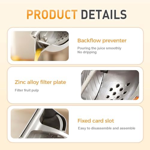 Fresh Fruit Juice Extractor, Silver