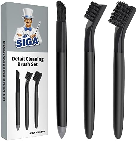 MR.SIGA Grout Cleaner Brush Set for Tiles