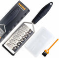 Deiss PRO Coarse Grater & Hand Held Cheese Grater - Sharp Stainless