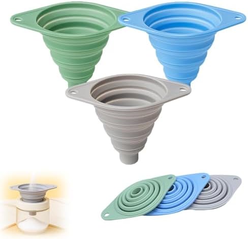 Kitchen Funnel Set, 2026 New Food Grade Silicone Collapsible Small