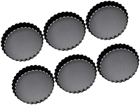 Rengue Mini Cake with Removable Bottom, 3 Inch Carbon Steel Pans