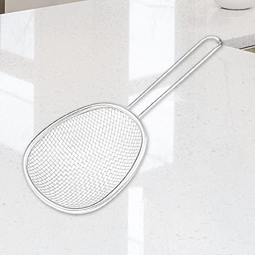 Coarse Mesh Strainer for Kitchen, Stainless Steel Mesh Strainer with
