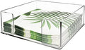 Square Acrylic Napkin Holder for Table, Clear