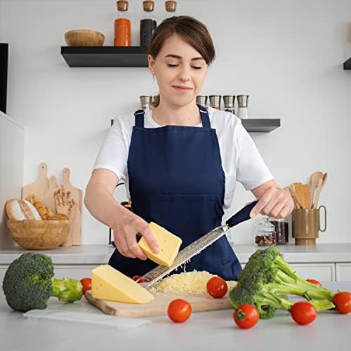 Deiss PRO Lemon Zester & Heavy Duty Cheese Grater & Vegetable Grater