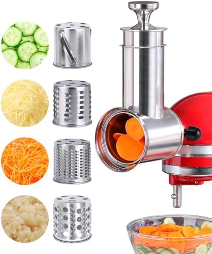 FavroKit Cheese Grater Attachment for KitchenAid Mixers