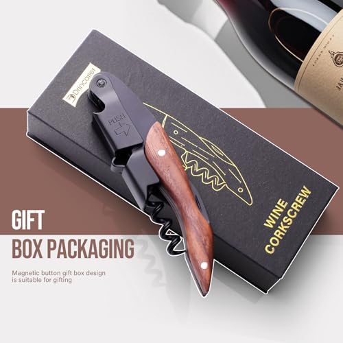 wine opener Professional Corkscrews for Wine Bottles w/Foil Cutter and