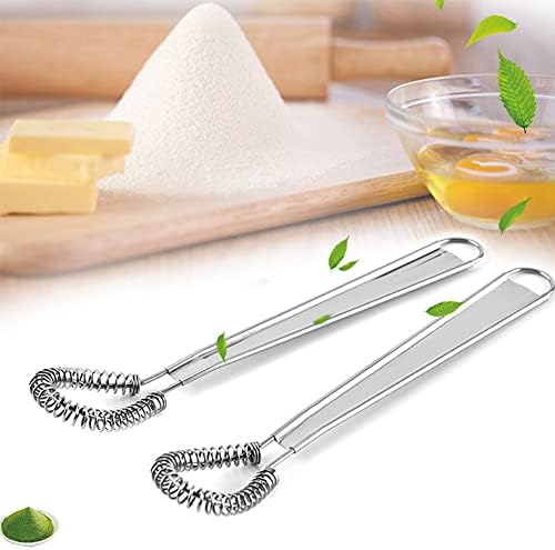 Stainless Steel Sauce & Gravy Whisk, Mini Egg Whisk Beater Milk