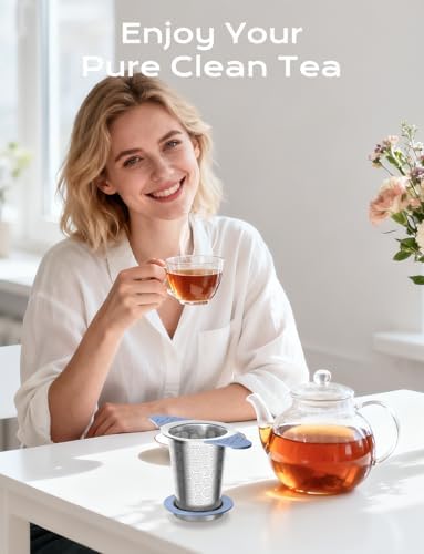 Tea Infuser for Loose Leaf Tea,Stainless Steel Tea Infuser with Heat