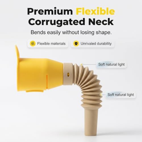 Kitchen Funnel, Silicone Collapsible Funnels for Oil Liquid Transfer