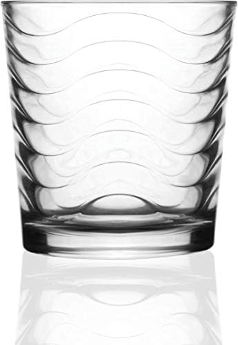Circleware 12-Piece Set of Highball Tumbler Drinking Glasses and