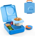 Omie OmieBox Kids Insulated Leakproof Bento Lunch Box with Food Jar