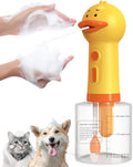 Electric Dog Shampoo Dispenser Dog Shampoo Sprayer Duck Shampoo Foamer
