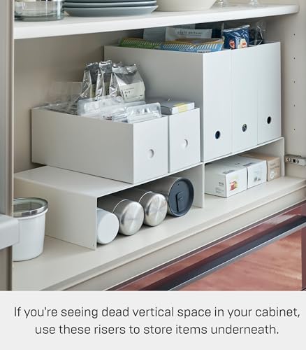 YAMAZAKI Home Tower Steel Under Cabinet Bottom Shelf Storage