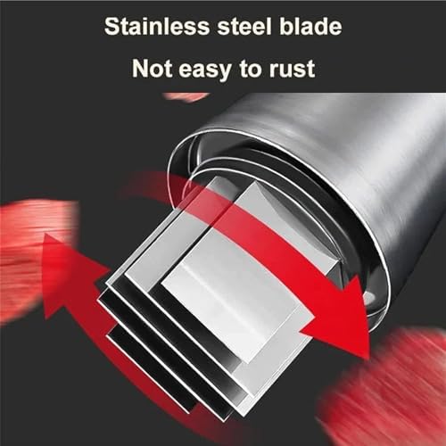 Silver Stainless Steel Garlic Press and Masher