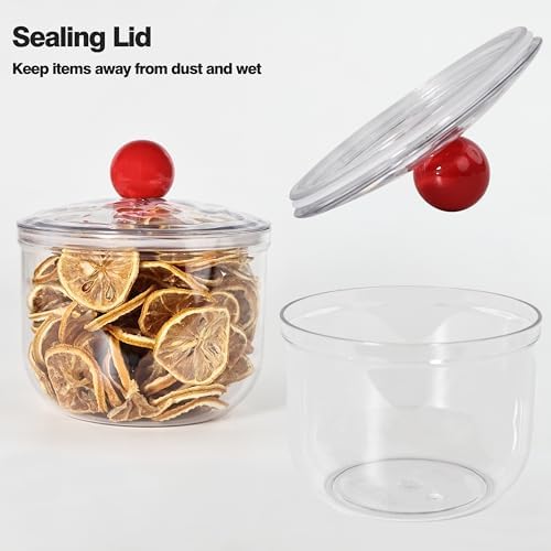 Coffee Pod Holder with Lid,Clear Plastic K Cup Organizer Holder Coffee