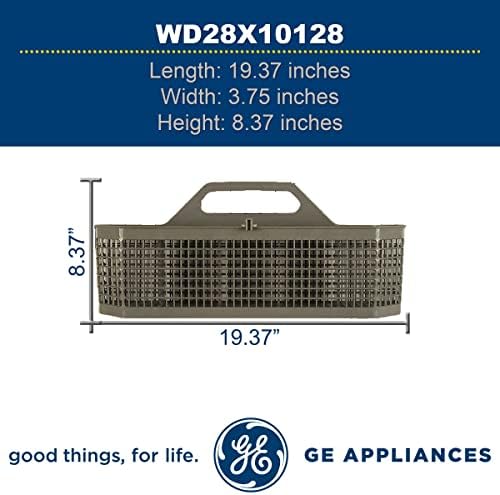 GE WD28X10128 Genuine OEM Silverware Basket (Grey) for GE Dishwashers