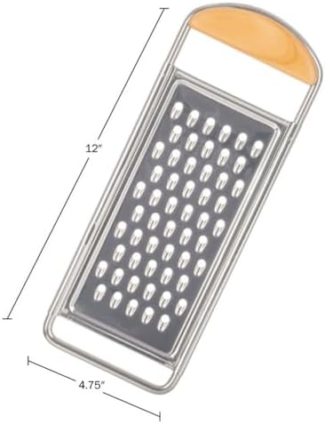 Kings County Tools Handheld Flat Food Grater, 12” x 4.5”