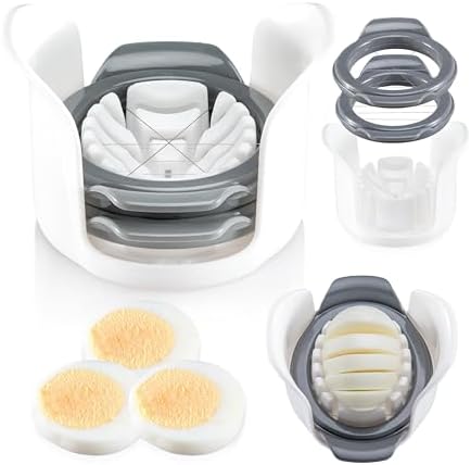YZC Egg Slicer For Hard- Boiled Eggs - Multipurpose Strawberry Slicer