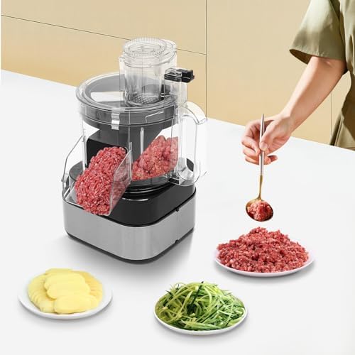 600W Electric Vegetable Dicer Chopper, 5L Capacity