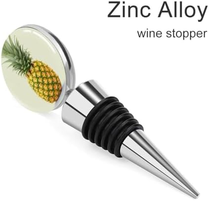 Fresh Pineapple Wine Stopper Vacuum Alloy Wine Bottle Stopper Reusable