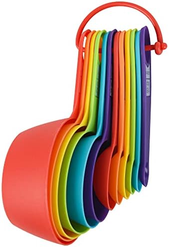 Smithcraf Measuring Cups and Spoons Set, 12 Pieces Cute Metric & US
