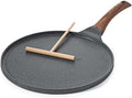 SENSARTE 10 Inch Nonstick Crepe Pan Granite Coating Pancake Pan Gray