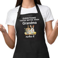 Nana Gifts for Grandma Adjustable Apron with Pockets, Grandma Gifts