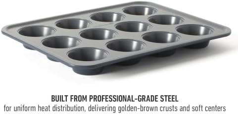 Calphalon Legacy 12 Cup PFA Free Nonstick Cupcake Muffin Pan Baking
